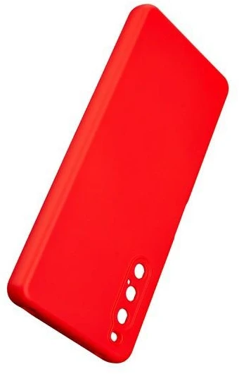 Beline Silicone Dėklas Sony Xperia 10 Vred Raudona