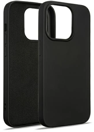 Beline Silicone Dėklas Apple iPhone 15 Pro 6.1″juodos spalvos