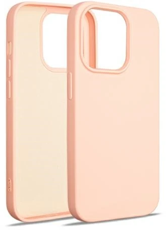Beline Silicone Apple iPhone 15 Pro 6.1″ Dėklas Rose Gold
