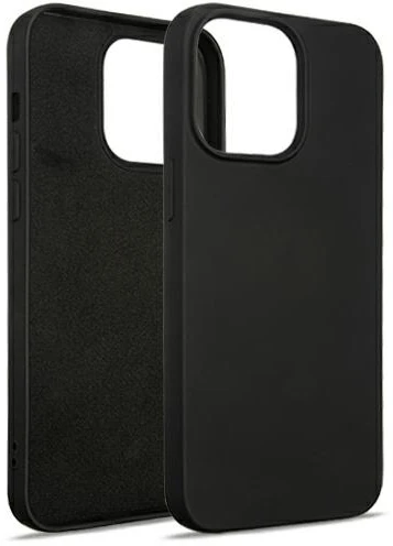 Beline Silicone Dėklas Apple iPhone 15 Pro Max6.7″ juodos spalvos