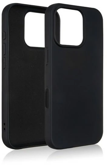 Beline Dėklas Silicone Apple iPhone 16 Pro 6.3″ juodos spalvos