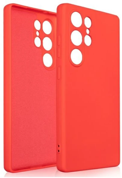 Beline Silicone Dėklas Samsung S25 Ultra red