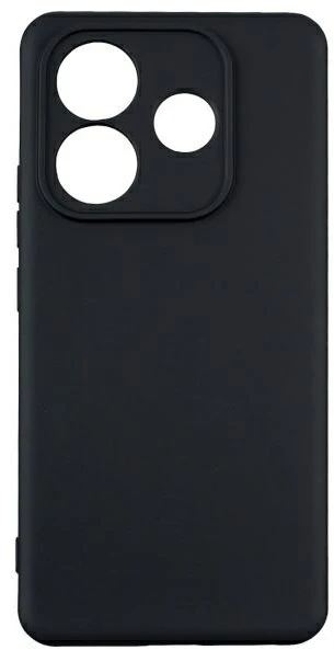 Beline Silicone Dėklas Xiaomi Redmi Note 14 juodos spalvos