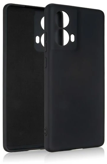 Beline Silicone Moto G85 5g Dėklas juodos spalvos