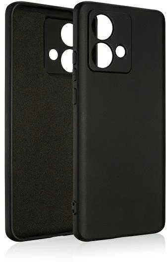 Beline Silicone Dėklas Motorola Moto Edge 40 Neo juodos spalvos