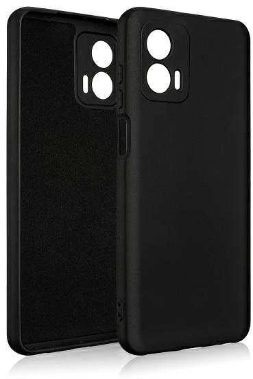 Beline Silicone Dėklas Motorola MOTO G73 juodos spalvos