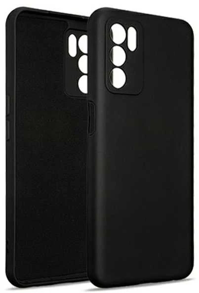 Beline Silikoninis Oppo A16/A16s/A16K dėklas telefonui juodos spalvos