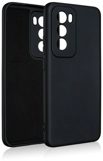 Beline Silicone Dėklas Oppo Reno 12 5g juodos spalvos