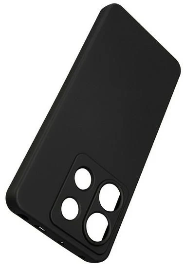 Beline Silicone Dėklas Poco X6 juodos spalvos