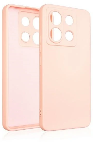 Beline Silicone Poco X6 Dėklas Rose Gold