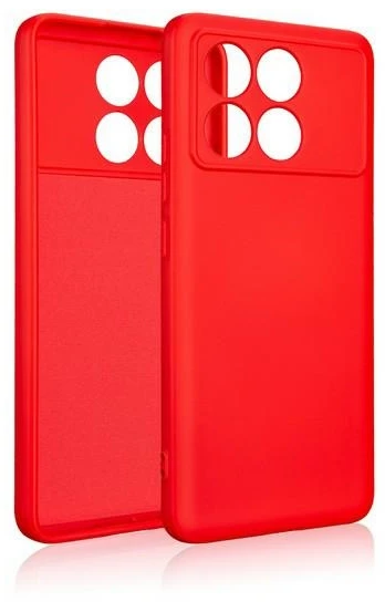 Beline Silicone Dėklas Poco X6 Pro red