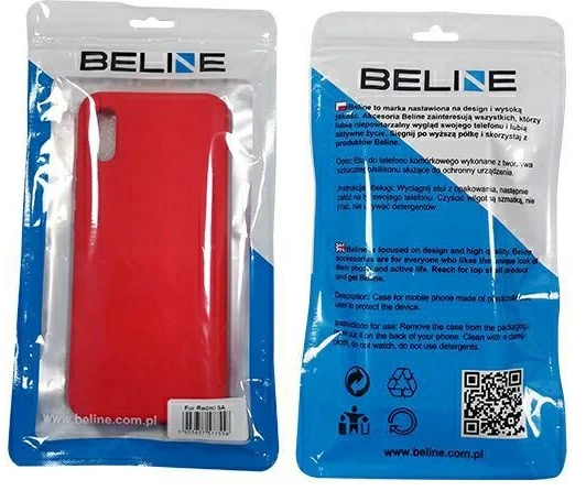 Beline Silicone Dėklas Samsung M51 M515 red