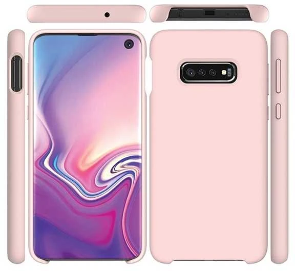 Beline Silikoninis Samsung Galaxy S20+ G985 dėklas telefonui rožinio aukso spalvos