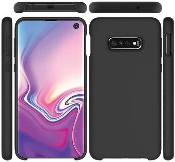 Beline Silikoninis Samsung Galaxy S20 Ultra dėklas telefonui juodos spalvos