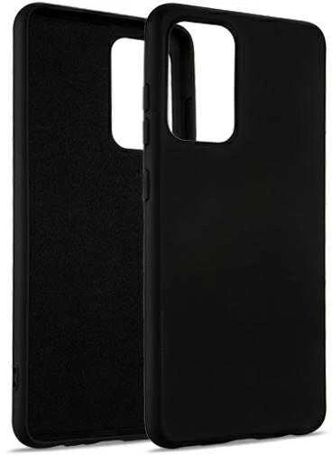 Beline Silikoninis Samsung Galaxy S21 Plus dėklas telefonui juodos spalvos