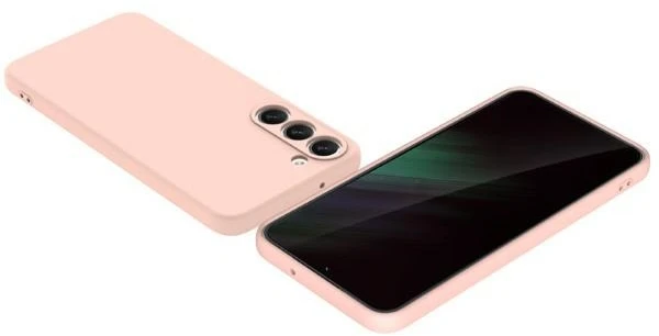 Beline Silicone Dėklas Samsung S23+S916 Rose Gold