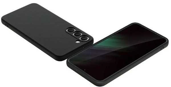 Beline Silicone Dėklas Samsung S23+S916 juodos spalvos