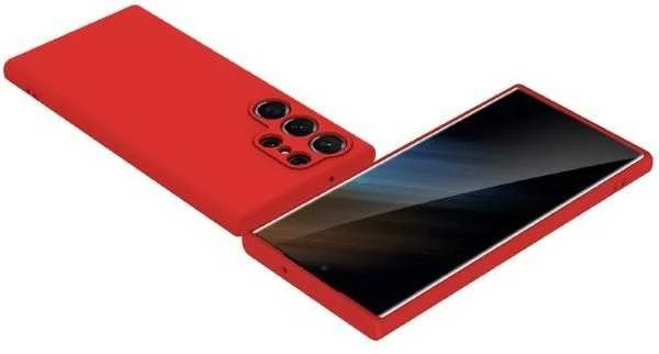 Beline Silicone Dėklas Samsung S23 Ultra S918 red