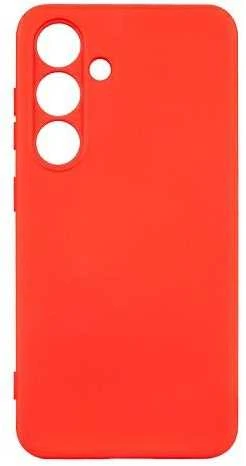 Beline Silikoninis Samsung Galaxy S24 S921 dėklas telefonui raudonos spalvos