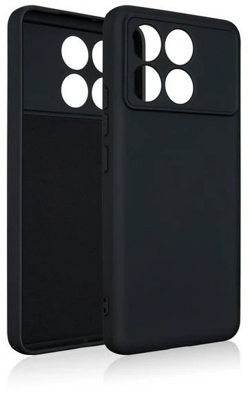 Beline Dėklas Silicone Xiaomi Poco F6 Pro juodos spalvos