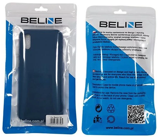 Beline Dėklas Silicone Xiaomi Redmi 10C mėlynos spalvos