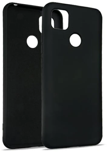 Beline Dėklas Silicone Xiaomi Redmi 9C juodos spalvos