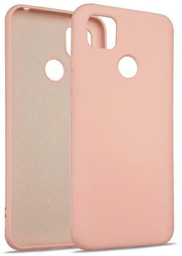 Beline Dėklas Silicone Xiaomi Redmi 9C rožinio aukso spalvos