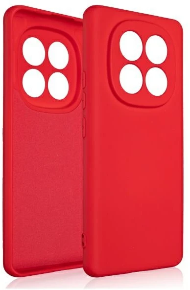 Beline Silicone Dėklas Xiaomi Redmi Note 14 Pro Plus 5G Raudona
