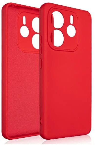 Beline Silicone Dėklas Xiaomi Redmi Note 14 5G Raudona