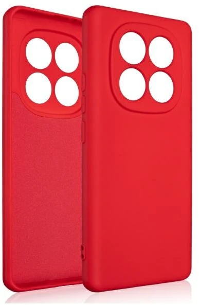 Beline Silicone Dėklas Xiaomi Redmi Note 14 Pro 5G Raudona