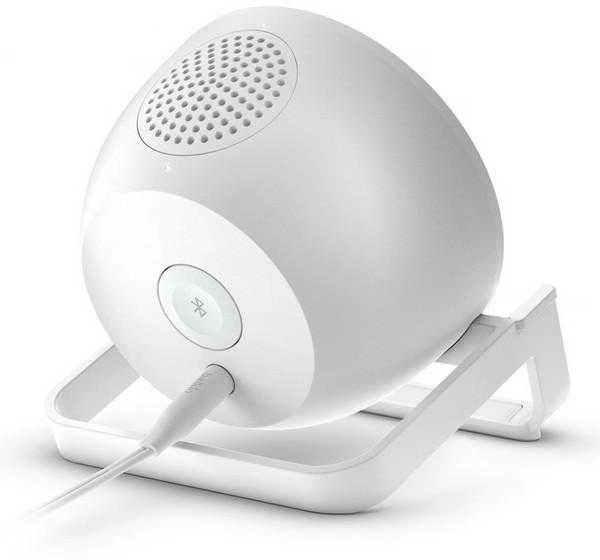 Belkin belaidžio įkrovimo stovas + garsiakalbis BOOST CHARGE Baltas