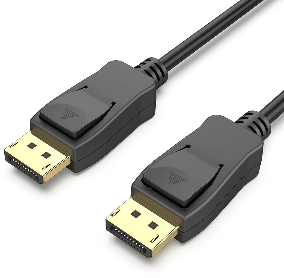 BENFEI laidas 8K DisplayPort į DisplayPort 8K 60Hz 4K 144Hz 120Hz 2K 240Hz juodas