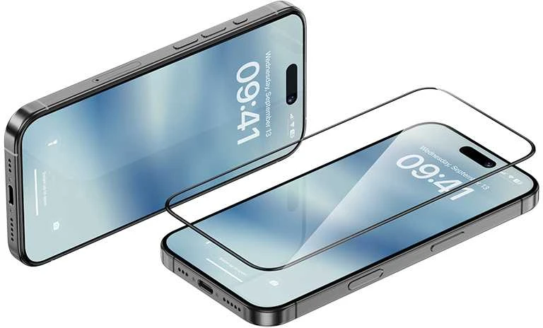 Benks Apsauginis stiklas Air Shield HD Glass (T068) skirtas Apple iPhone 17 Air juodas – 10 vnt