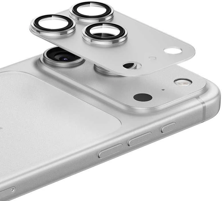 Oem Benks Apsauginis stiklas Air Shield Matte Integrated Lens Protector (C069) skirtas Apple iPhone 17 Pro (lens 3 pieces) transparent