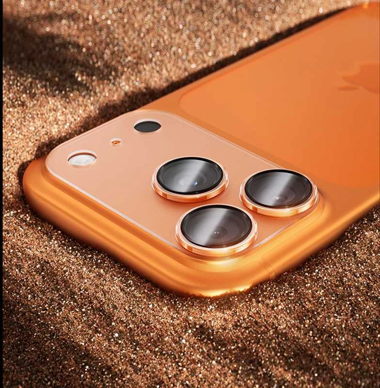Oem Benks Apsauginis stiklas Air Shield Matte Integrated Lens Protector (C069) skirtas Apple iPhone 17 Pro (lens 3 pieces) transparent