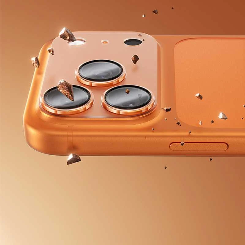 Oem Benks Apsauginis stiklas Air Shield Matte Integrated Lens Protector (C067) skirtas Apple iPhone 17/16 (lens 2 pieces) transparent