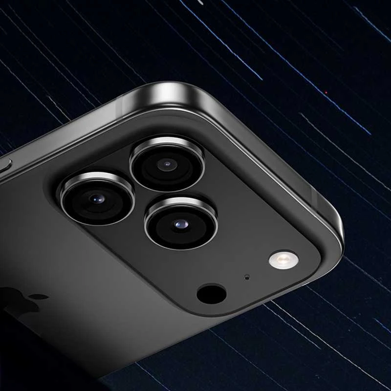 Benks Apsauginis stiklas DR Sapphire Lens Protector telefonui skirtas Apple iPhone 17 Air (objektyvui 1 vnt) juodas