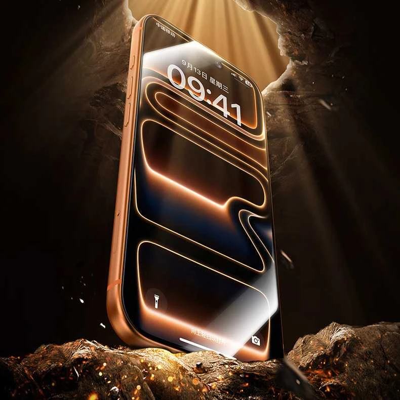 Benks Apsauginis stiklas Glass Warrior 2.0 AR-EZFita skirtas Apple iPhone 17 Air