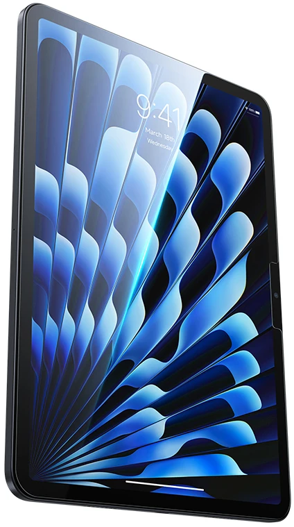 Benks Tempered glass Glass Warrior HD for Ipad Air 13 2024 juodos spalvos