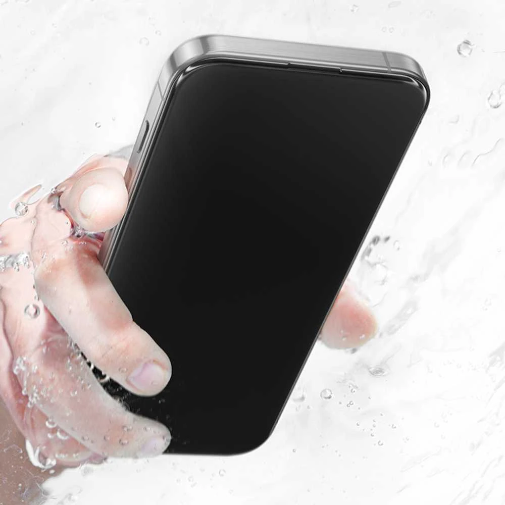 Benks Apsauginis stiklas Glass Warrior HD skirtas Iphone 15 Pro Max juodas