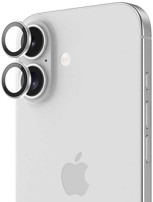 Benks Apsauginis stiklas Glass Warrior Lens Protector on camera skirtas Apple iPhone 17 (lens 2 vnt) sidabrinis