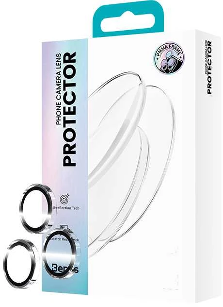 Oem Benks Apsauginis stiklas Glass Warrior Lens Protector telefonui skirtas Apple iPhone 17 (objektyvui 2 vnt) transparent