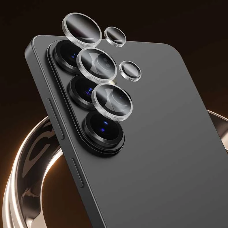 Benks Apsauginis stiklas Glass Warrior Lens Protector on camera skirtas Samsung Galaxy S26 Ultra (lens 5 pieces) transparent