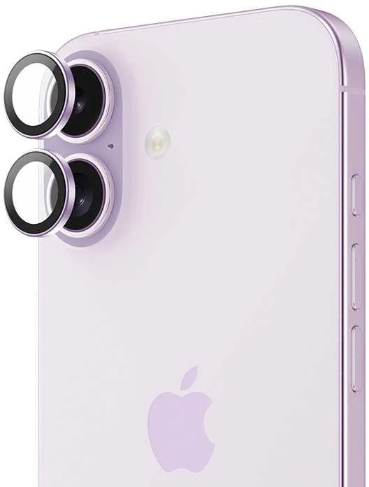 Benks Apsauginis stiklas Glass Warrior Lens Protector on camera skirtas Apple iPhone 17 (lens 2 vnt) lavender