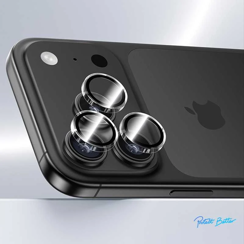 Oem Benks Apsauginis stiklas Glass Warrior Lens Protector telefonui skirtas Apple iPhone 17 Pro/17 Pro Max (objektyvui 3 vnt) transparent