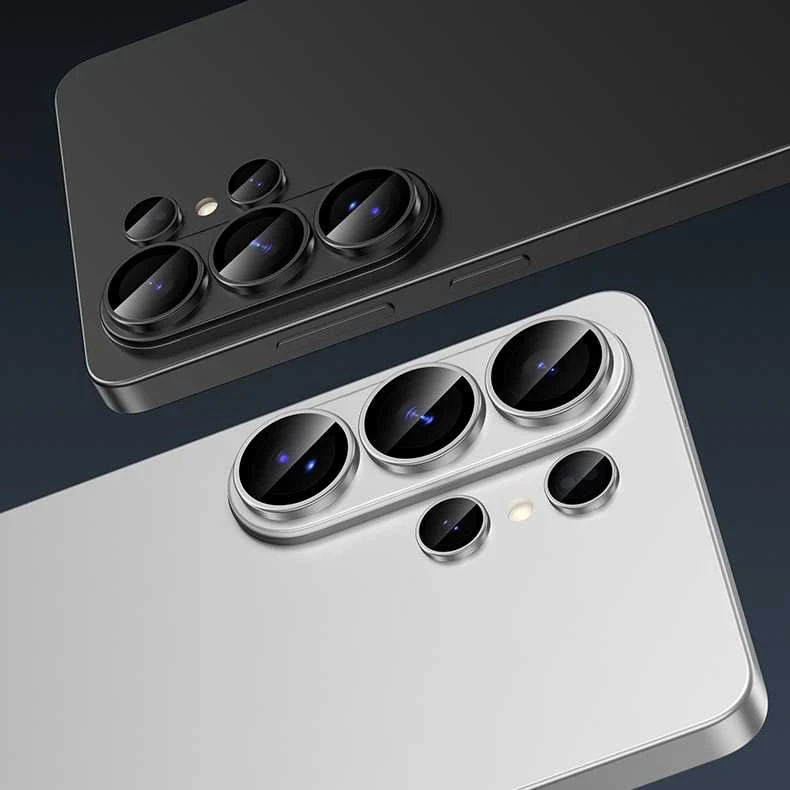 Benks Apsauginis stiklas Glass Warrior Lens Protector on camera skirtas Samsung Galaxy S26/S26 Plus (lens 3 pieces) juodos spalvos