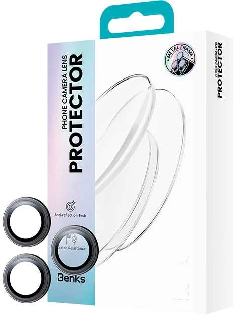 Benks Apsauginis stiklas Glass Warrior Lens Protector on camera skirtas Apple iPhone 17 Air (lens 1 vnt) light mėlynas