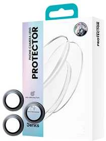 Benks Apsauginis stiklas Glass Warrior Lens Protector kameros apsauga skirta Apple iPhone 16/16 Plus (lens 2 vnt) sidabrinis