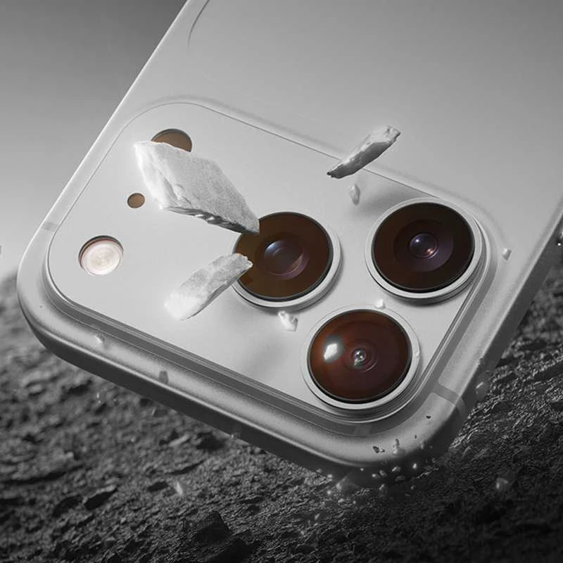 Benks Apsauginis stiklas Glass Warrior Metal Integrated Lens Protector (C070) skirtas Apple iPhone 17 Pro Max (lens 3 pieces) mėlynas