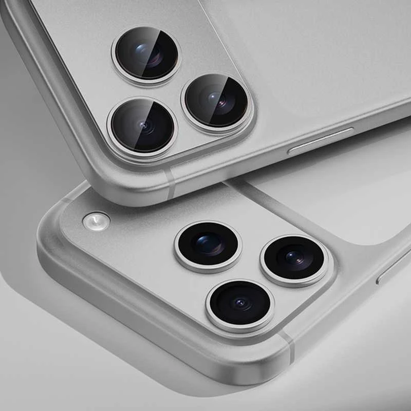 Benks Apsauginis stiklas Glass Warrior Metal Integrated Lens Protector (C069) skirtas Apple iPhone 17 Pro (lens 3 pieces) baltas